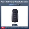 Zinc Alloy Car Smart Remote Key Case Cover Shell for JAECOO J7 J8 Chery Car Key Cover Ai Ruizhe TIGGo 8PRO OMODA 5 Accessories