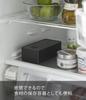 Yamazaki Jitsugyo 5472 Sealed Lunch Box with Valve Wide Black Tower Bento Box 500ml Safe Approx. 18.4X9.2X5cm Dishwasher/Microwave