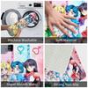 Cartoon Anime Girl Sailors Moons Front Door Mat Anti-Slip Outdoor Absorbent  Doormat Floor Bathroom Entrance Rug Carpet