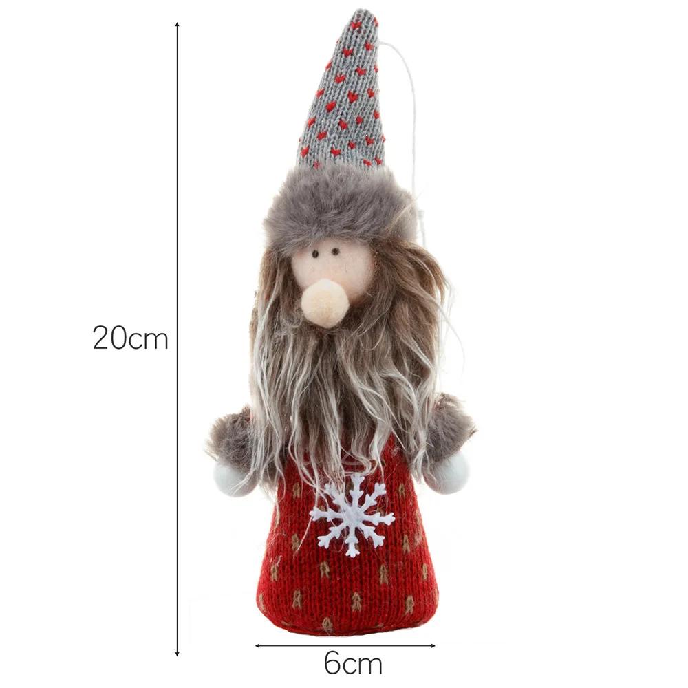 5 szt. Ozdoby Świąteczne Zawieszka Kreatywna Choinka Mała Zawieszka Skrzydła Anioł Rudolf Mała Zawieszka Zawieszka