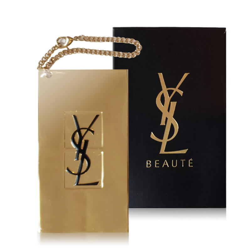 Yves Saint Laurent Gold Keyring