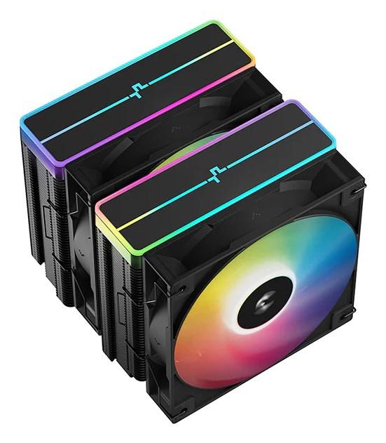 Deepcool AG620 BK ARGB V2 CPU cooler 6 heat pipes Black