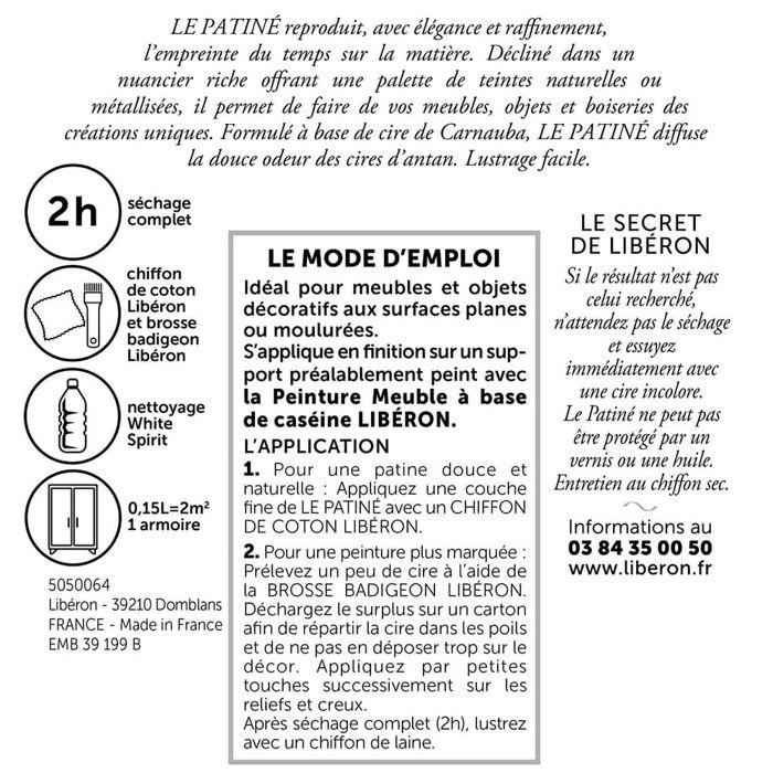 Peinture Décorative - Liberon - Terre - 150ML - Effet Patiné - Intérieur