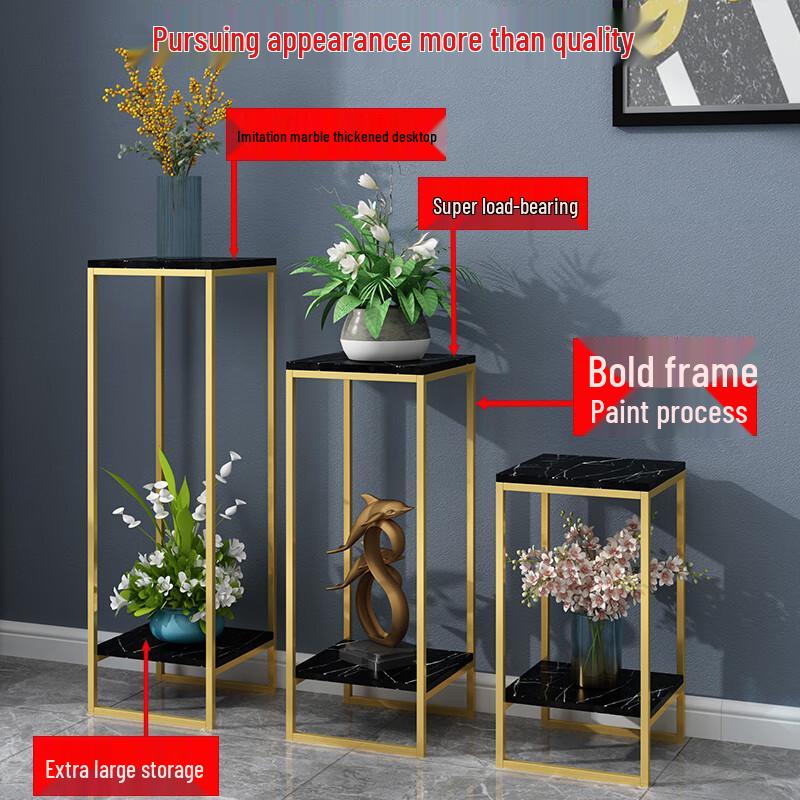 Wrought Iron Plant Display Stand