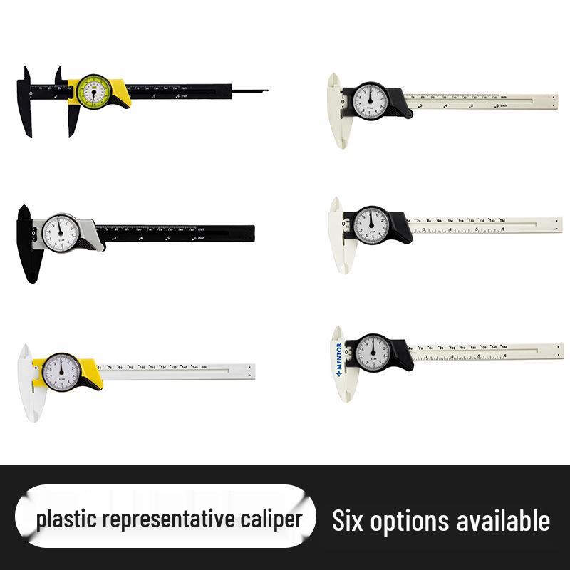 HUOTO 150mm Plastic Dial Vernier Caliper