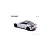 CARNEL 1/64 Lexus LC500 AVIATION 2021 White Nova Glass Flake (Finished Model) CN640043