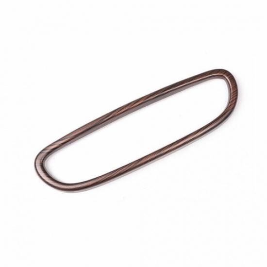 2016-19 For BMW X1 F48 Pine Wood Grain Rearview Mirror Frame Car Middle Console