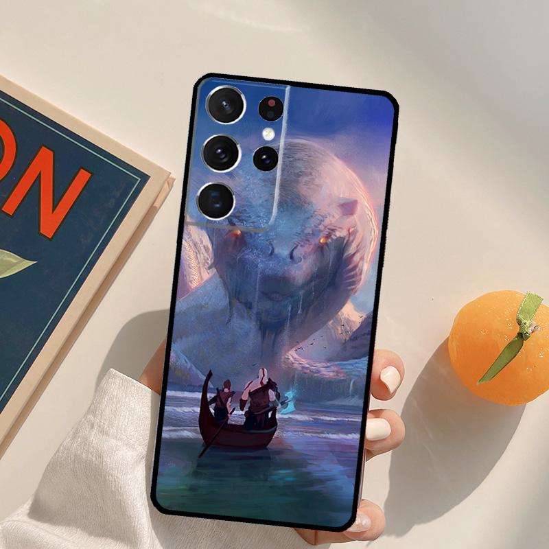 God Of War Phone Case For Samsung Galaxy S26 S25 S20 S21 S22 S23 S24 Ultra S10 Plus S25 FE Back Cover
