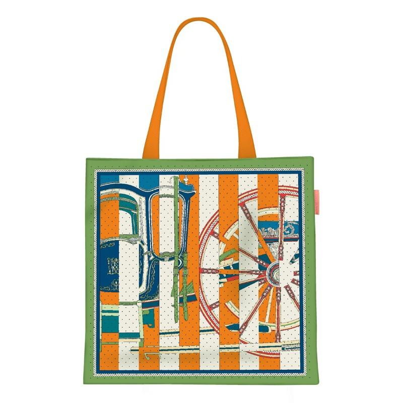 Spring new printed handbag women's oil painting series handbag shoulder bag tote bag fashion canvas bag