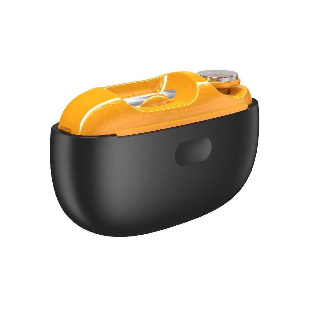Compact 3-in-1 Electric Nail Care Set for Seniors & Kids: Clipper, Grinder, Polisher, Anti-Pinch Design, Portable.