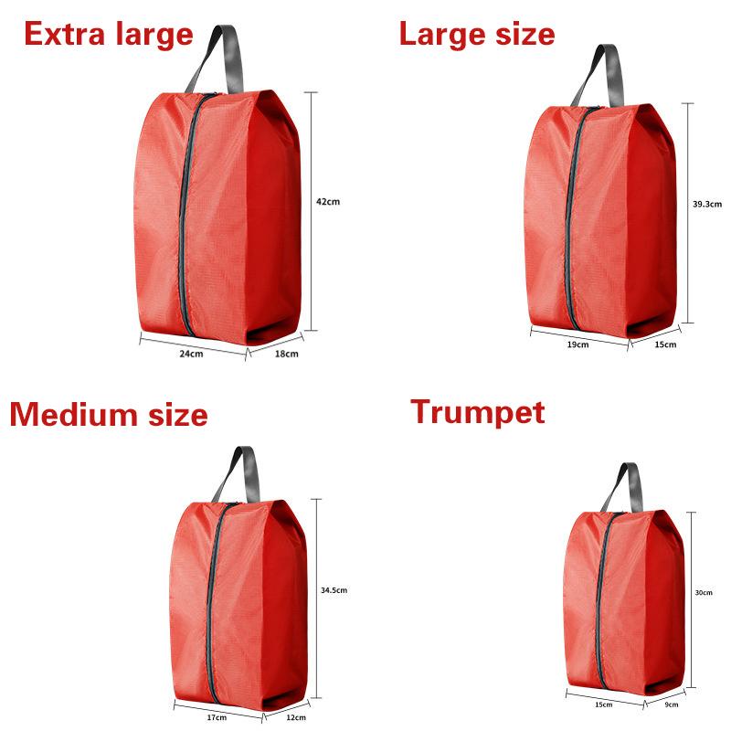 Shoe Storage Bag Waterproof And Dust-Proof Nylon Fabric With Strong Zipper Suitable For Men And Women Travel Home Storage Bag