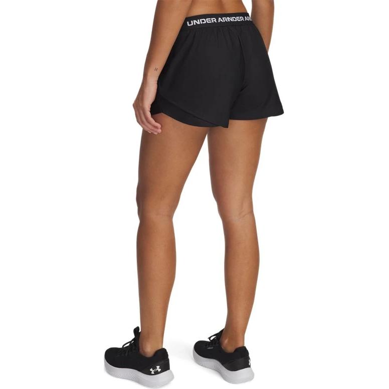 Under Armour Tech Play Up Lightweight Training Shorts Women Shorts Black 1390379-001