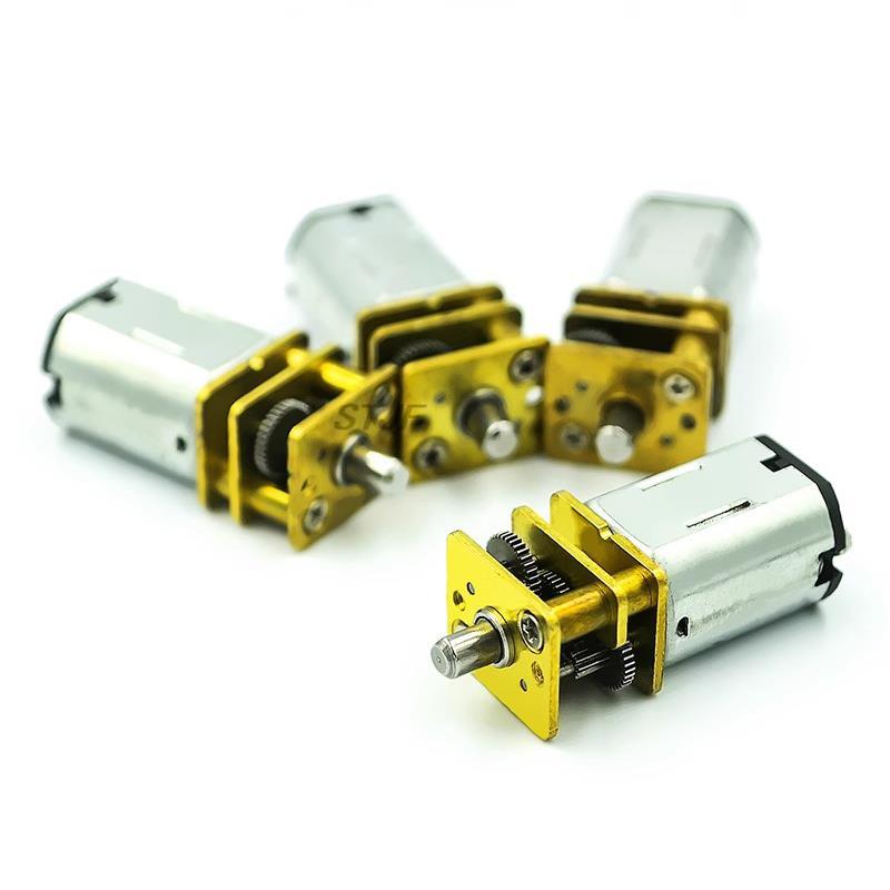 Motor cu reductor micro N20 DC3V-6V motor DC cu reductor metalic din oțel pur