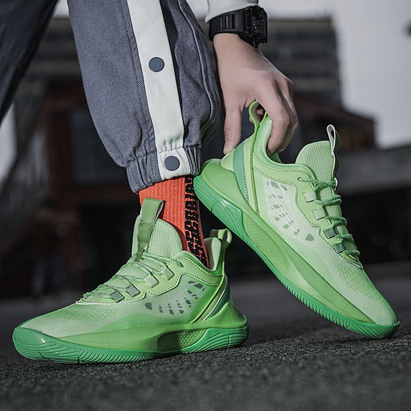 

Баскетбольные кроссовки мужские весенние новые износостойкие нескользящие повседневные спортивные кроссовки амортизирующие сетчатые кроссовки 36