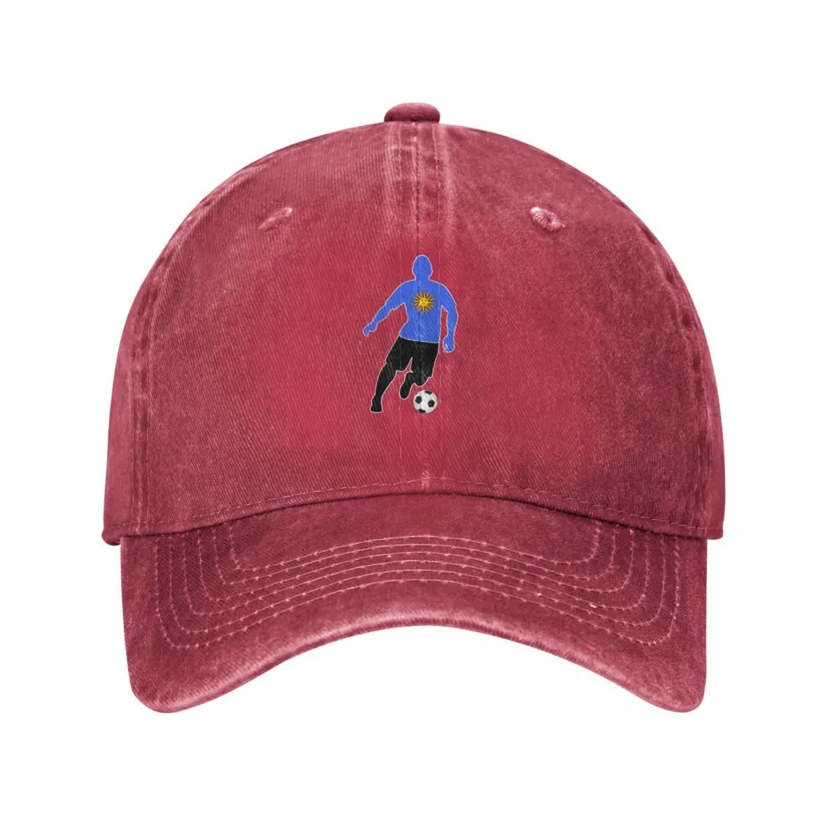 Uruguay Soccer Football Player Baseball Cap Golf Sunhat Hood Trucker Cap Unisexs Caps Womens