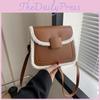 Versatile Mid-sized Square Crossbody Bag Soft Pu Leather Everyday Companion For Women Fashion