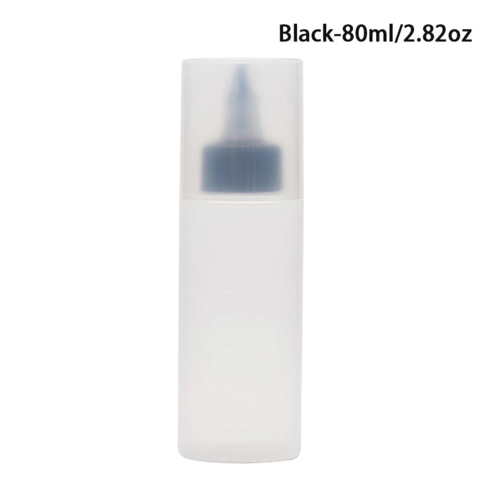 

40/80 мл Бутылка для выдавливания приправ Диспенсер Контейнер для масла Портативная Мини Коробка для соуса Приправы Кетчуп Black-80ML