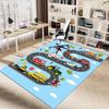 1PC Transportation Vehicle Extra Large Non-Slip Floor Carpet, Office, Family, Bedroom, Studio - Large Area Rug Indoor Rugs, Vibrant Colors-W226