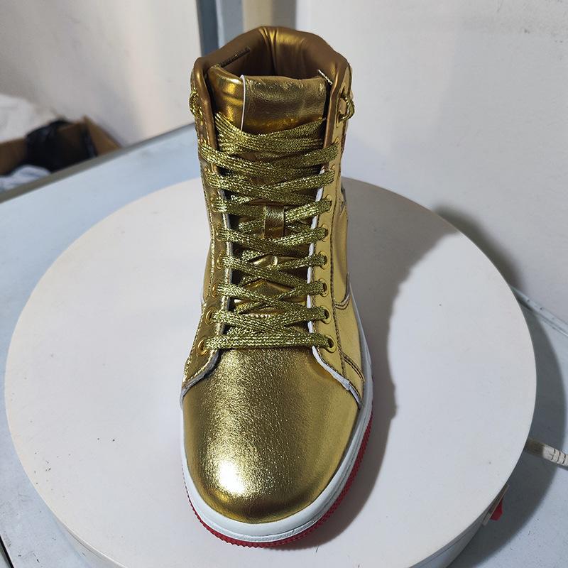 2025 Trump goldener Schriftzug AJ Board Schuhe Herren Sneaker Trump Sneaker Schuhe individuell