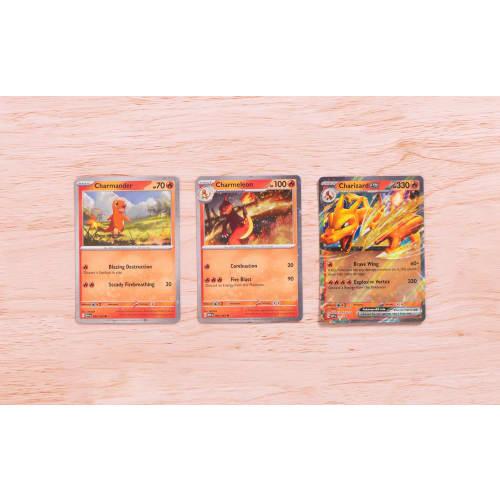 Pokemon TCG: Charizard EX Super Premium Collection (3 Foil Promotional Cards, 1 Card Display Figure, 10 Booster Packs)