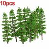 Diorama Model Trees Landscape Miniature Plastic Decoration Supplies 9CM