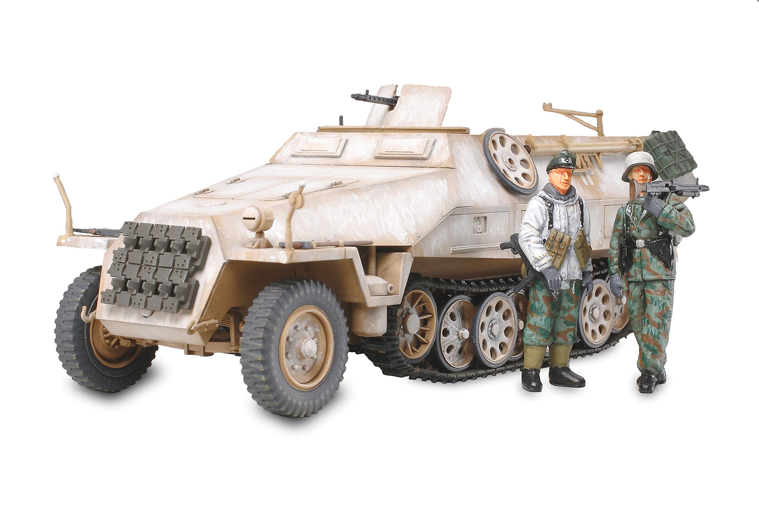 

Tamiya 1/48 Военная миниатюра Серия Нет. 64 Немецкий армейский бронетранспортер Hanomag D Schützenpanzer Пластиковая модель 32564