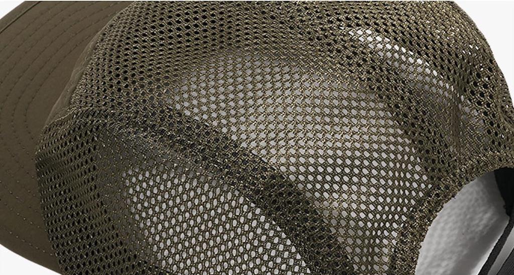 HABERI Flat Visor Mesh Solid Perfect for and Short Sun Military One Size Fits UV Baseball Cap Popular on 5-Panel Cap, Men's, Color, Golf, Outdoor,