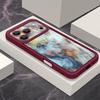 Marble Pattern Phone Case For iPhone 17 Pro Max Shockproof Bumper Soft Cover For iPhone 16 15 14 13 Pro Max 16E 17E