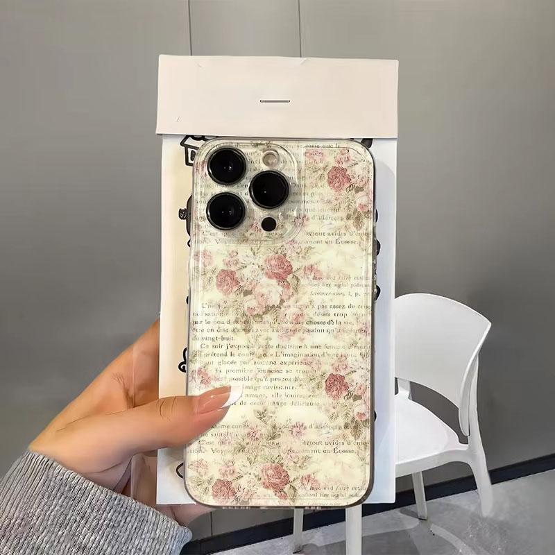 

Poster Flowers Transparent Silicone Phone Case For Samsung Galaxy S26 S24 S25 S23 Ultra S22 S21 S20 Plus FE A50 A71 A72 Cover Galaxy A50