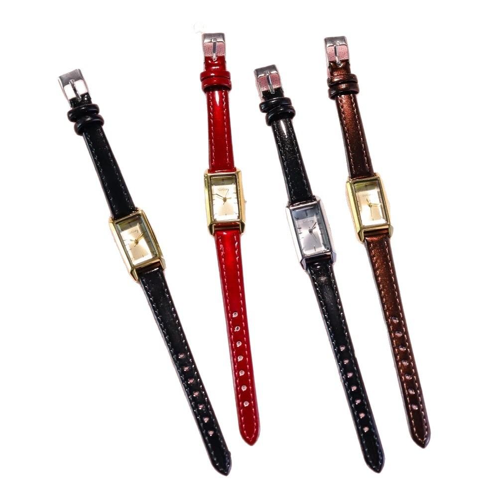 Rectangle Watch Women's Simple Light Luxury High Value Student Temperament Belt Watch Waterproof Small Dial