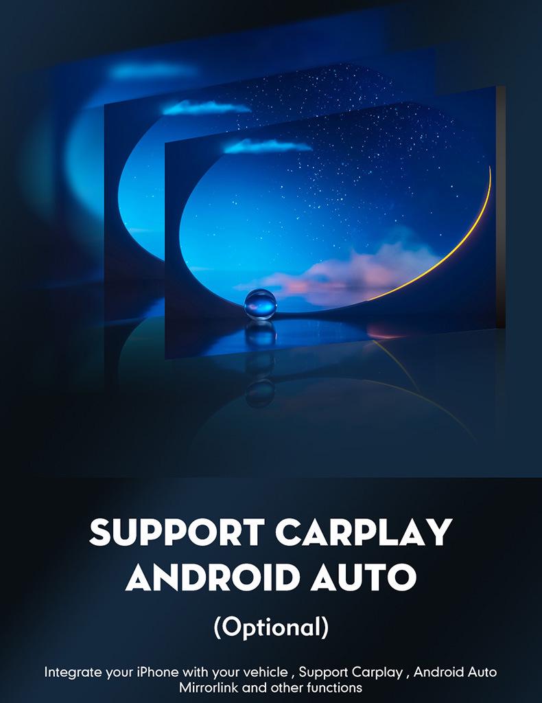 7/9/10-inch Car GPS Navigation with Bluetooth, Wireless CarPlay, Reversing Camera, and Large Touchscreen Display