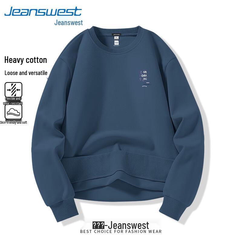 Jeanswest Men s Heavyweight Crewneck Sweatshirt M