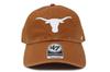 47 Brand Cap 47 Clean Up University of Texas At Austin Texas Longhorns NCAA College Free Size