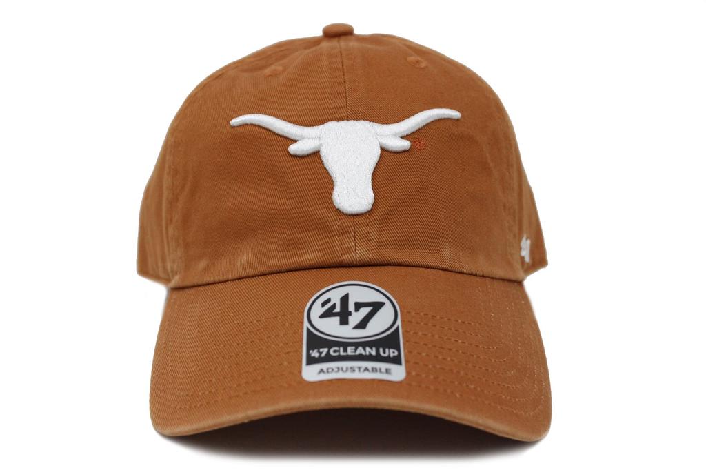 47 Brand Cap 47 Clean Up University of Texas At Austin Texas Longhorns NCAA College Free Size