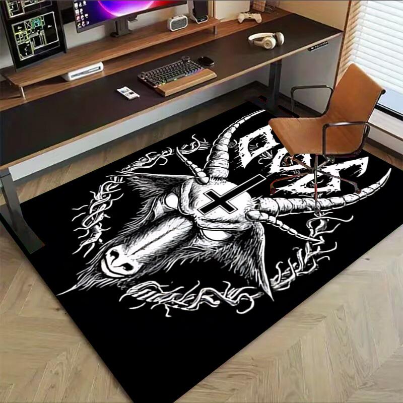 1pc 666 goat Carpet, Office Rug Outdoor Mat Home Decor Area Carpet Festival