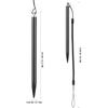 HOMSFOU 3 Stück Touchstift mit Spiralkabel Resistiver Touchscreen Malstift Resistiver Stift Stift mit harter Spitze Anti-Verlust für Pos PDA