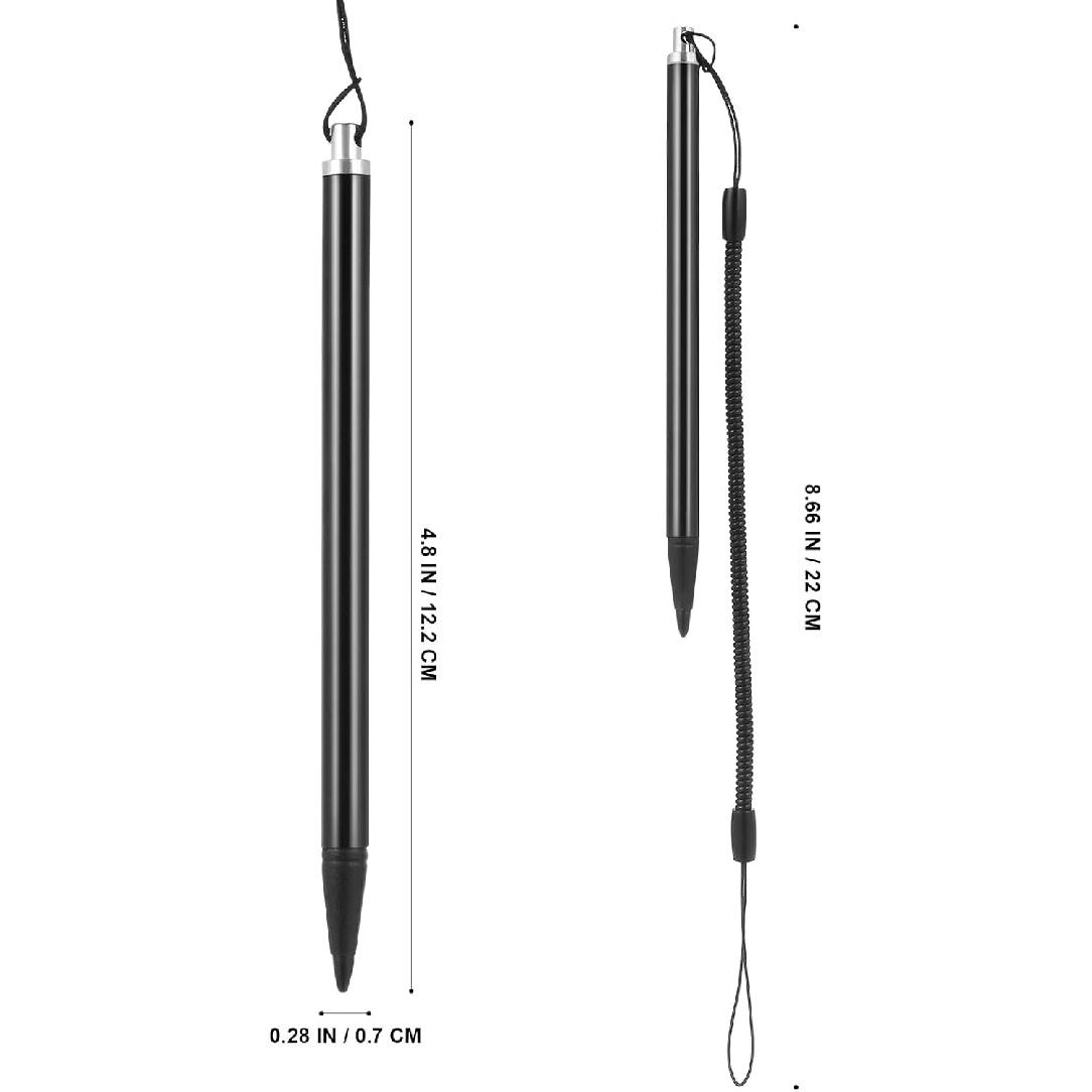

HOMSFOU 3pcs Touch Pen with Spring Rope Resistive Touch Screen Painting Pen Resistive Stylus Hard-tip Pen Anti-Lost for Pos PDA