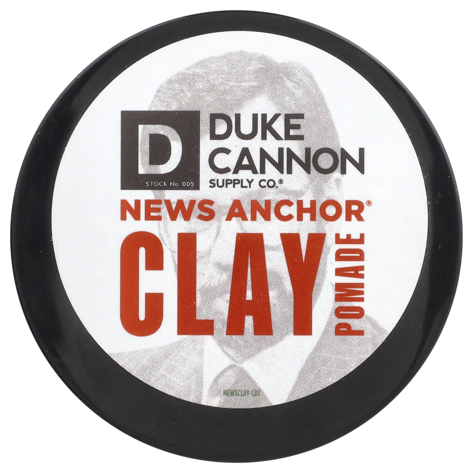 

Duke Cannon Supply Co., News Anchor® Clay Pomade, 4.6 oz (130 g)