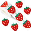 500Paste/Volume   2.5cmStrawberry Alien Laser Stickers Sealing Stickers Decorative Gift Box Adhesive Stickers Labels
