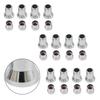 TR413 Chrome Car Truck Tire Wheel Tyre Valve Stem Hex W/ Sleeve Covers Hot Sale Left Right Front Rear Auto Accessories