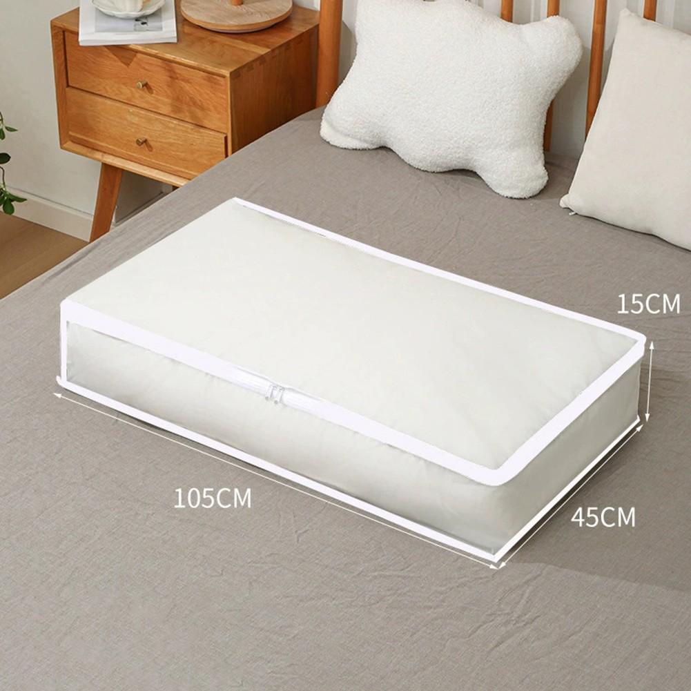 Under Bed For Storage Bag Transparent Large Capacity PEVA Waterproof Dust Proof