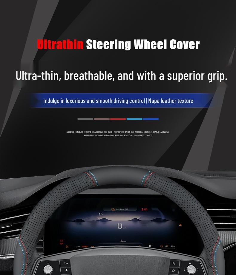 Steering Wheel Cover for Citroen DS Models: DS9, DS7, DS3, DS4S, DS6, DS5LS