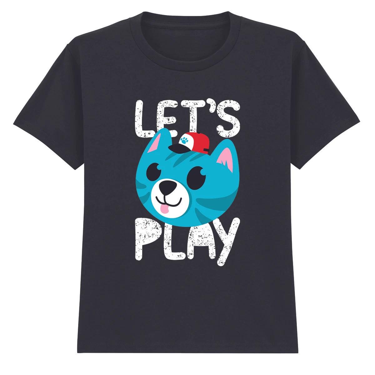 

Cat With Cap Kids T-Shirt Animals Cats Unisex Childrens Tee 100