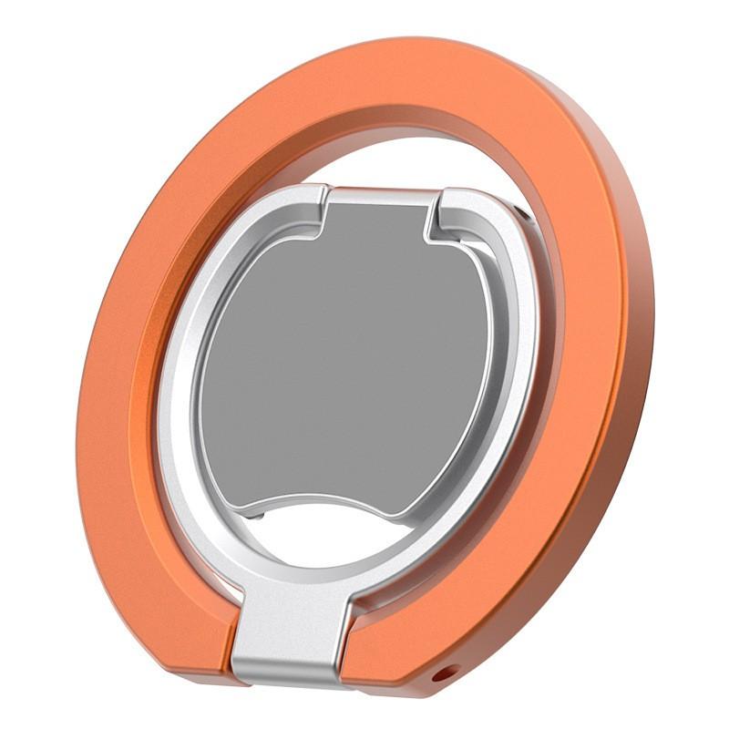 Magnetic Foldable Phone Ring Holder Metal Z-Shaped 360 Rotation Universal Double-Sided Stand