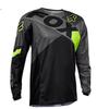 Mens Quick-Dry Long Sleeve Cycling Jersey Mountain Bike Downhill Shirt UV Protection Sport Top
