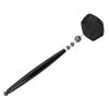 Snooker Billiard Pool Chalk Holder Pricker Cue Table Accessory (black)