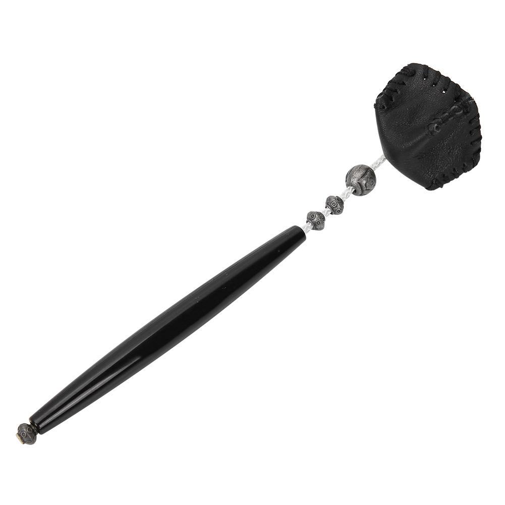 Snooker Billiard Pool Chalk Holder Pricker Cue Table Accessory (black)