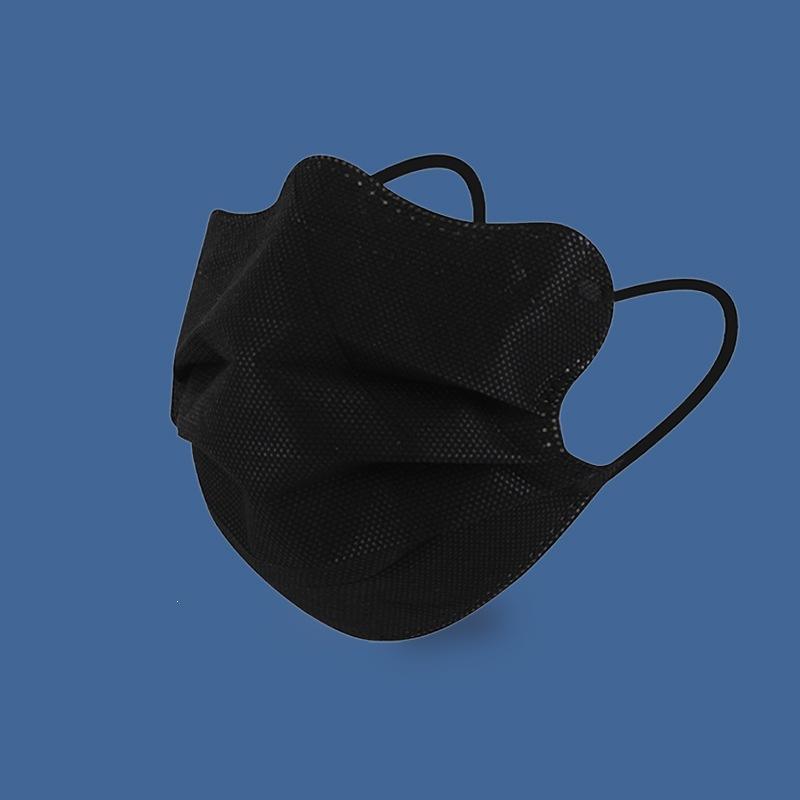 Small Cream White V-shaped 3D Three-dimensional Mask, Disposable Eye Corner Protection Version, Breathable and Simple