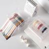 Creative Cutter Set Tape Tool Dispenser Transparent Holder Office Stationery Tape Storage Box Office School Education Supplies