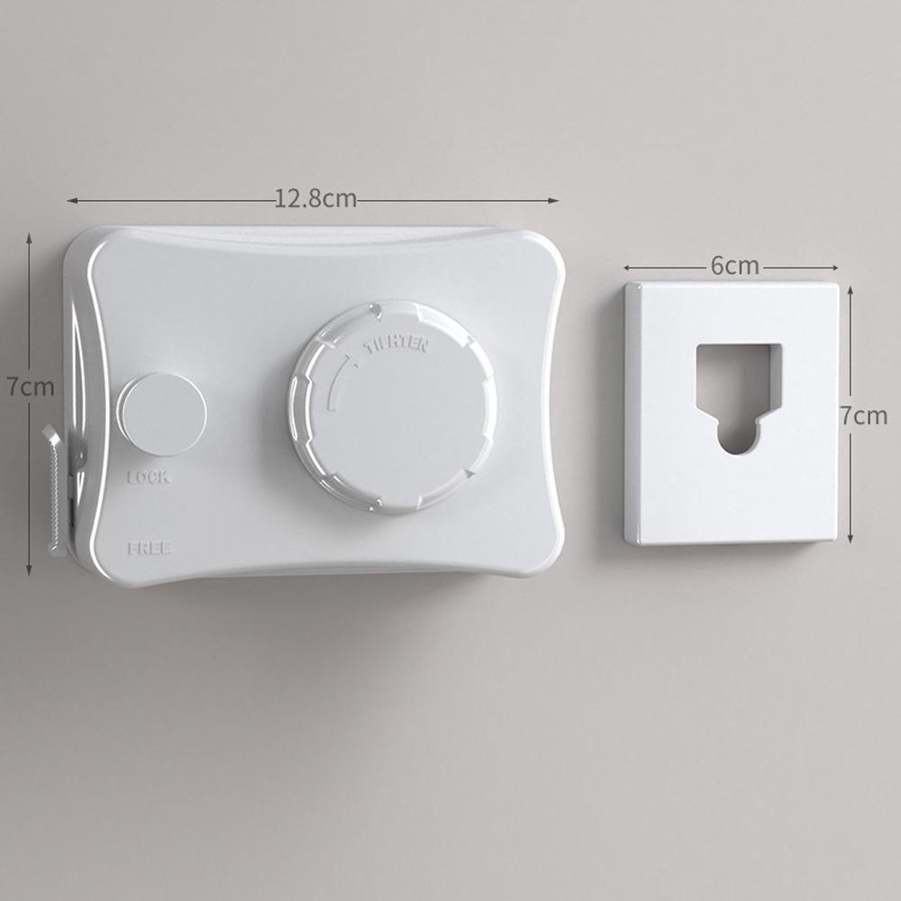 Wall Mounted Clothes Line Dryer Retractable Laundry Drying Hanger Bathroom Storage